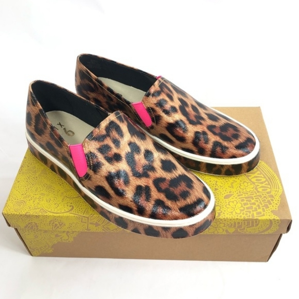 4 FOR $100  -  Leopard Print Slip-On Sneakers